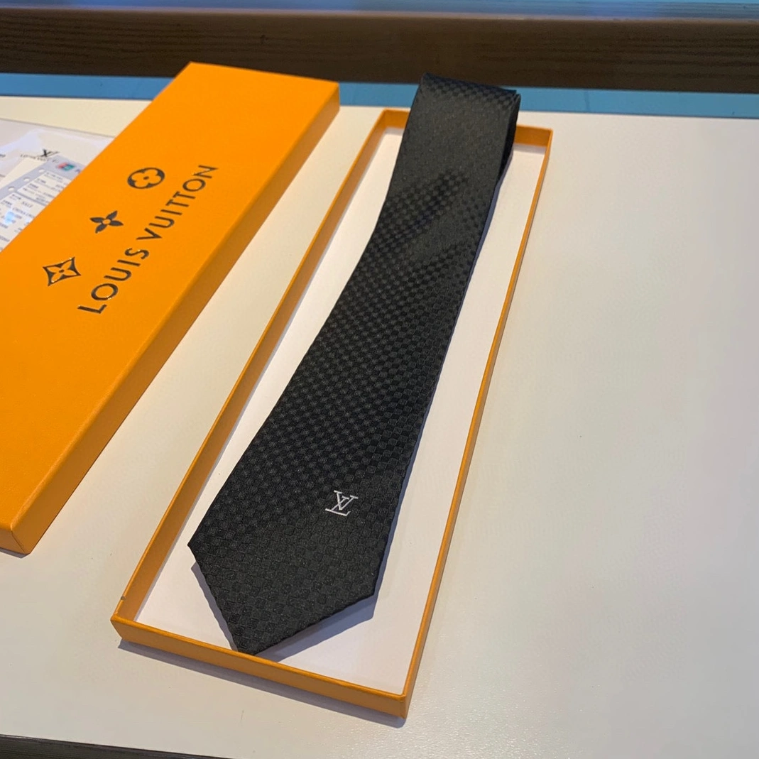 Reliable 7217 Louis Vuitton LV Necktie For Men - Image 3