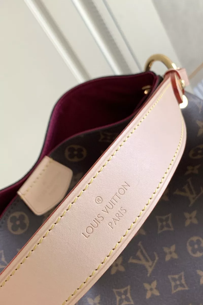 Resilient 9725 Louis Vuitton AAA Quality Handbags In Rose Red For Women - Image 7