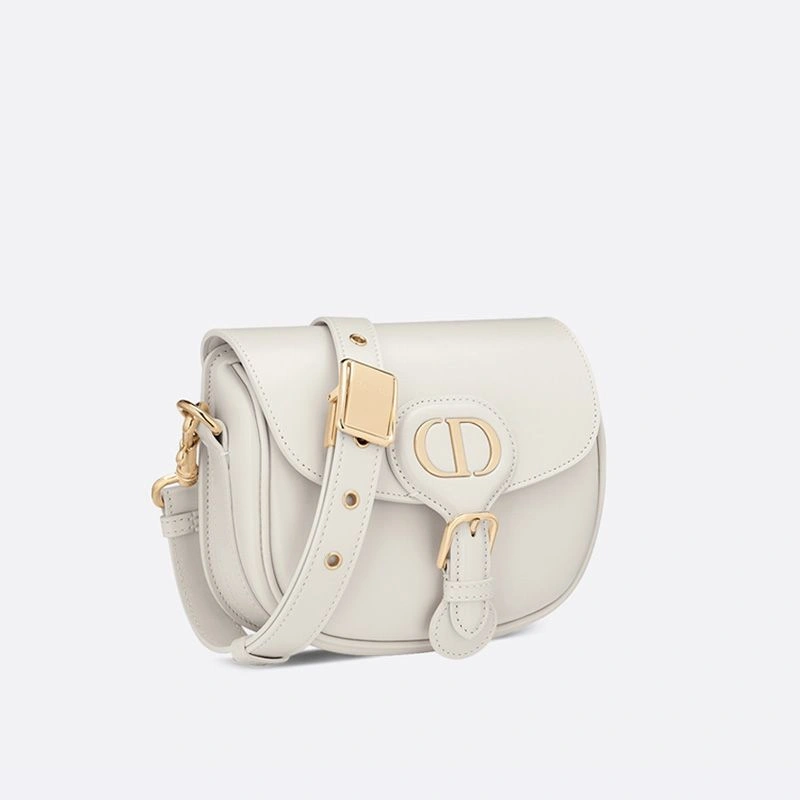 Small Dior Bobby Bag In Box Calfskin White WellDesigned 1640 - Image 3