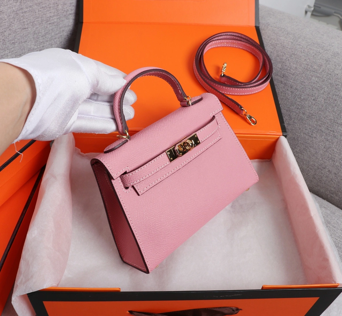 StreetReady 4536 Hermes AAA Quality Messenger Bags For Women - Image 3