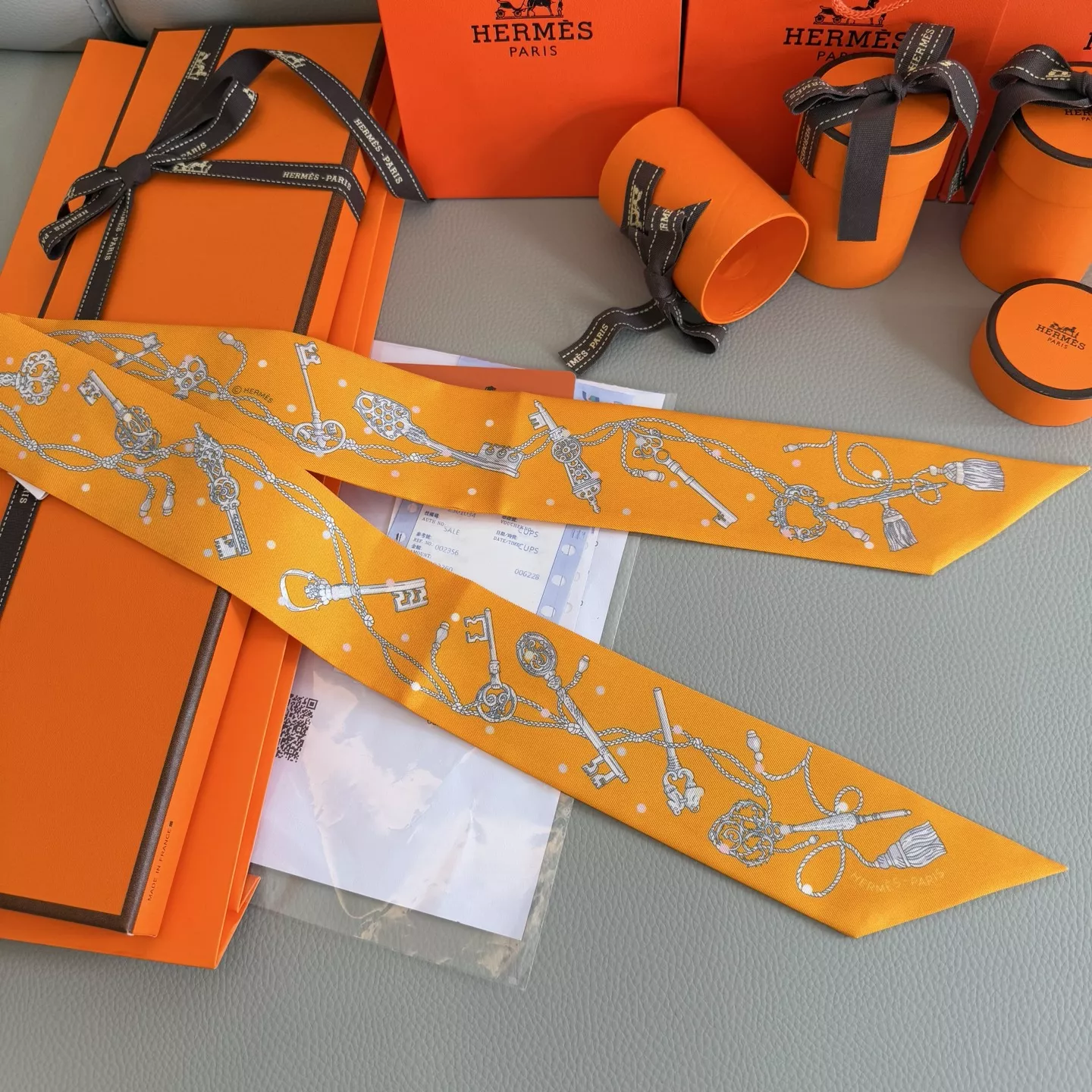 StreetReady 5324 Hermes Silk Scarf