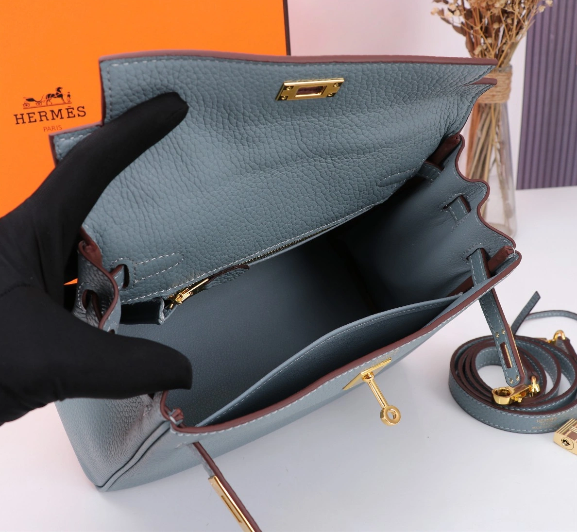 StreetReady 7201 Hermes AAA Quality Handbags For Women - Image 8