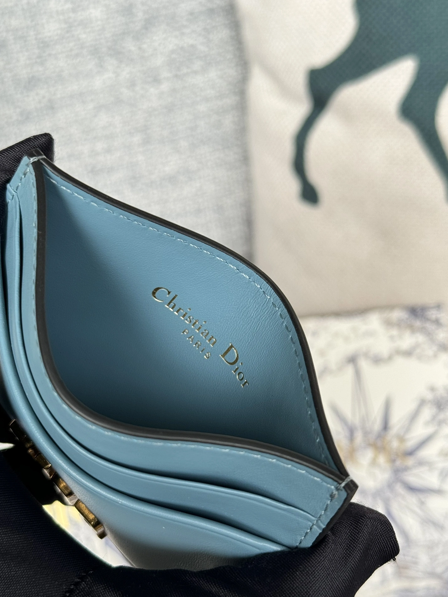 Stylish 1323 Christian Dior Card Case - Image 5