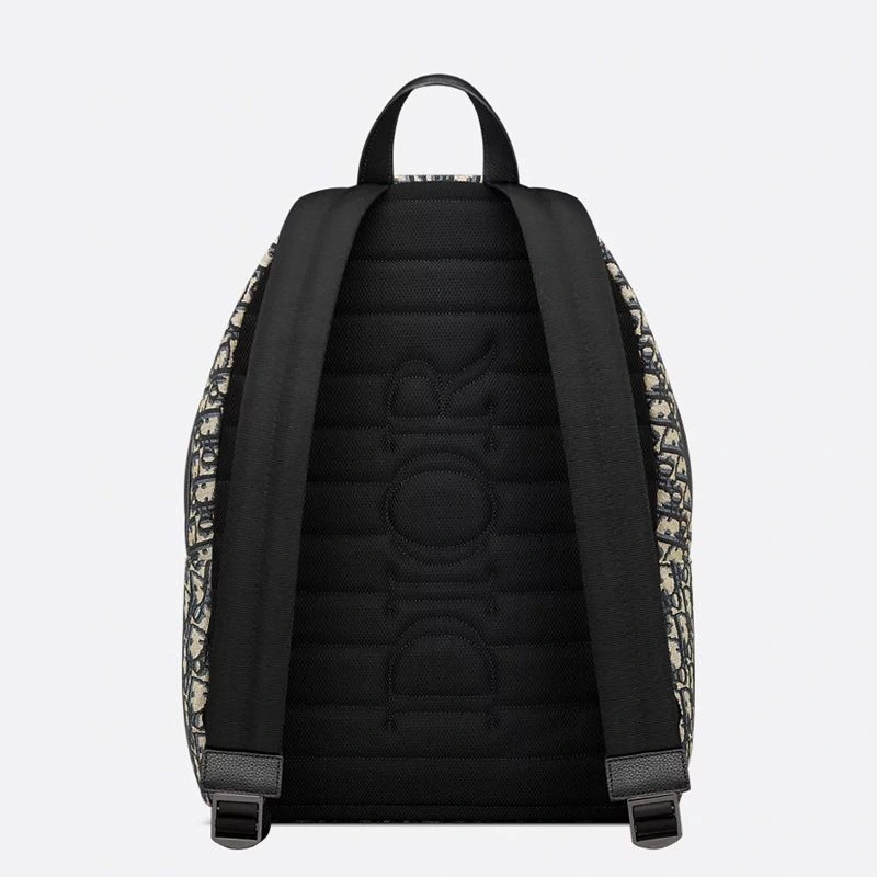 TopPick 947 Dior Rider Backpack In Oblique Motif Canvas Blue - Image 3