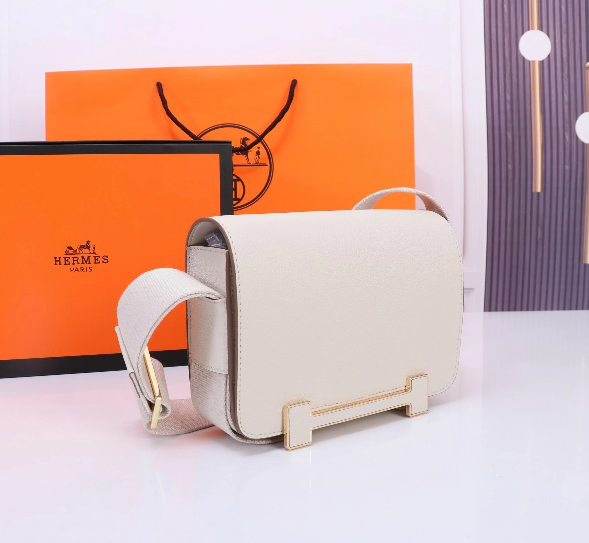 Trendsetting 742 Hermes AAA Quality Messenger Bags For Women