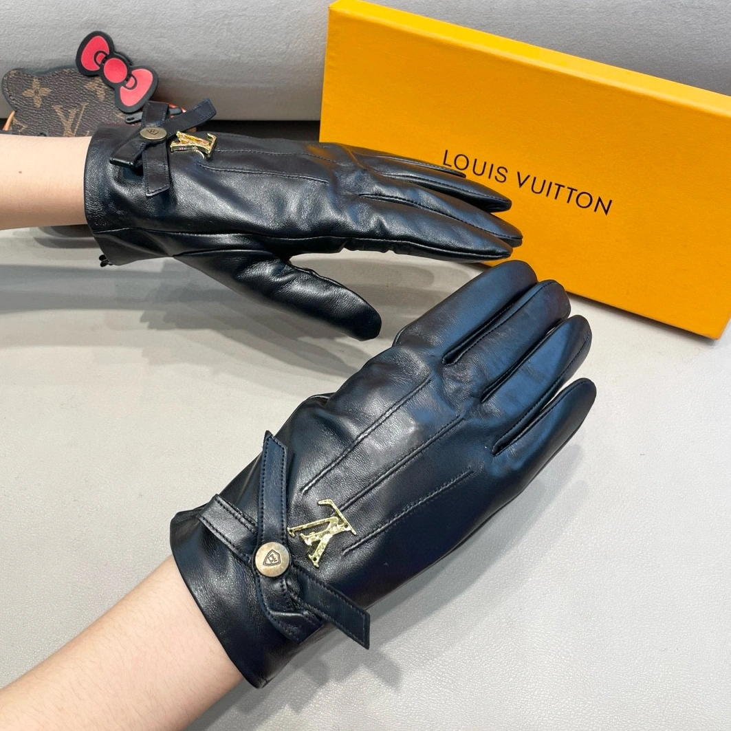 Trendsetting 7597 Louis Vuitton LV Gloves For Women - Image 5
