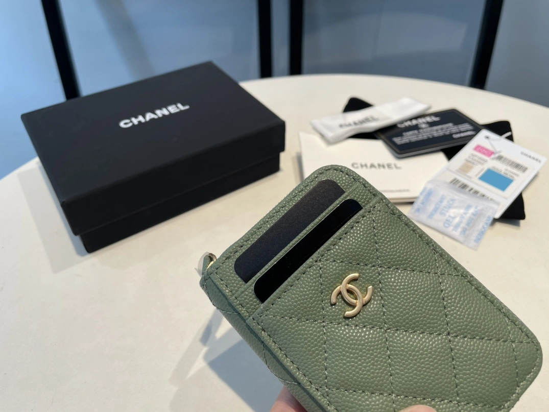 Versatile 1424 Chanel AAA Quality Card Case For Women - Image 3