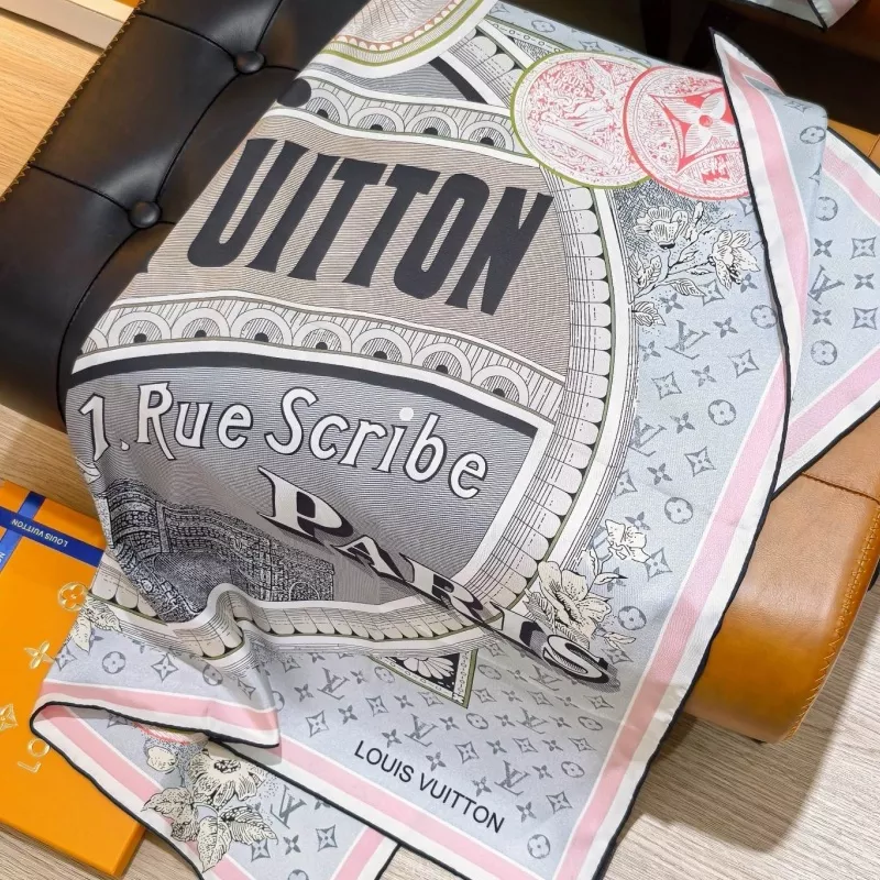 Vibrant 3249 Louis Vuitton Silk Squares - Image 3