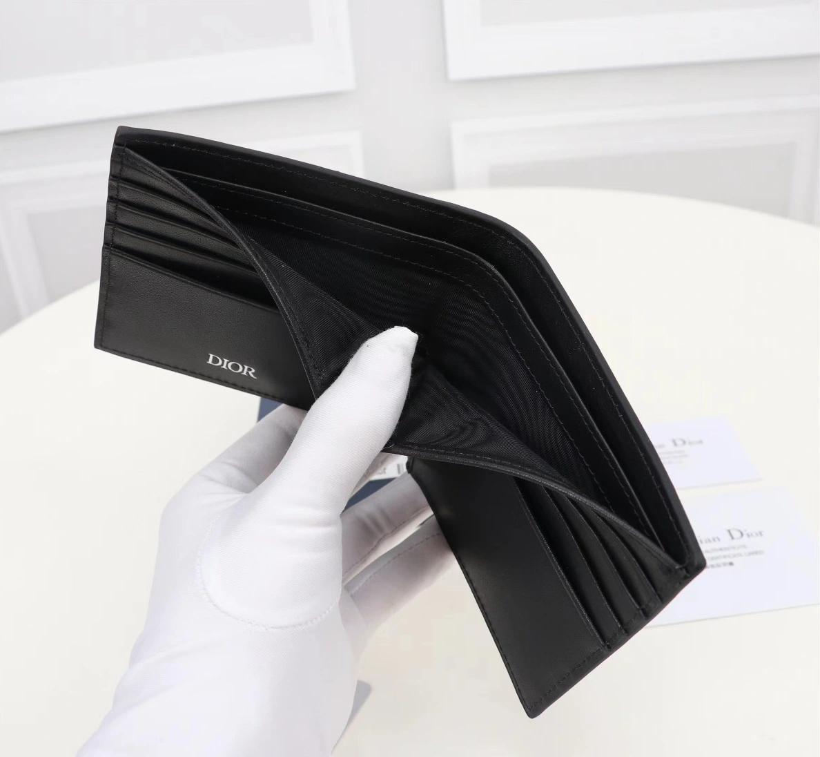 Vibrant 9370 Christian Dior AAA Man Wallets - Image 7