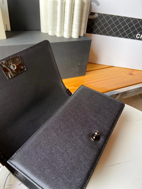 TopPick CHANEL BOY BAG WITH GUN CHAIN 20CM 25CM 237 - Image 7