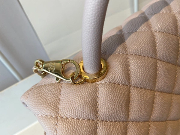 CHANEL LARGE FLAP BAG WITH TOP HANDLE EasyMatch 1028 - Image 4