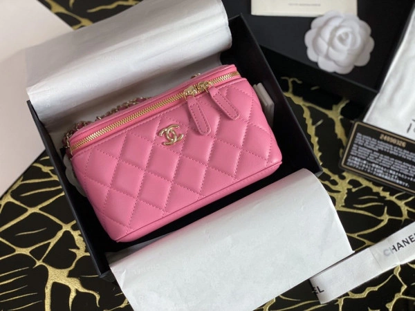 CHANEL SMALL VANITY WITH CHANELASSIC CHAIN AllSeason 1283 - Image 5