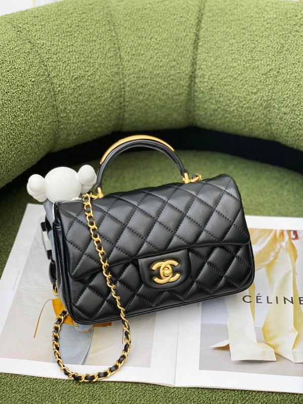 TopPick CHANEL MINI FLAP BAG WITH TOP HANDLE 986 - Image 7