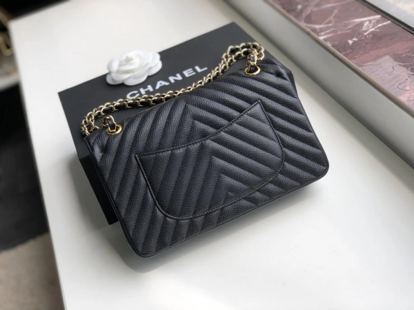 CHANEL FLAP BAG CAVIAR 25.5cm GoAnywhere 756 - Image 4
