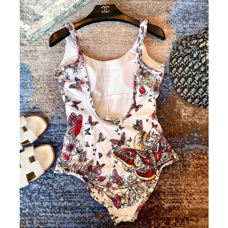 Christian Dior Swimsuit Women Butterfly Motif Lycra Multicolor - Image 4