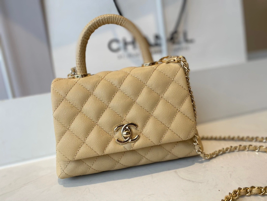 CHANEL MINI FLAP BAG WITH TOP HANDLE NewStyle 1042 - Image 3