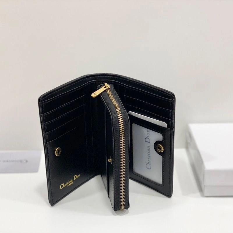 Dior Business Wallet Oblique Motif Canvas Black - Image 4