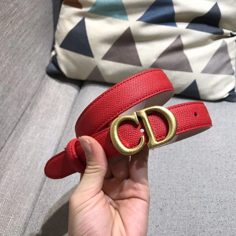 Dior CD Belt Calfskin Red - Image 3