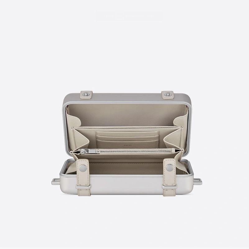 Dior x Rimowa Personal Clutch Aluminum Silver - Image 4