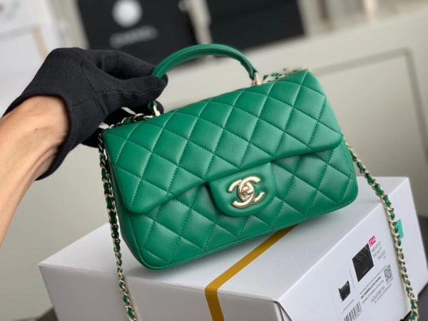 CHANEL MINI FLAP BAG WITH TOP HANDLE Affordable 992 - Image 4