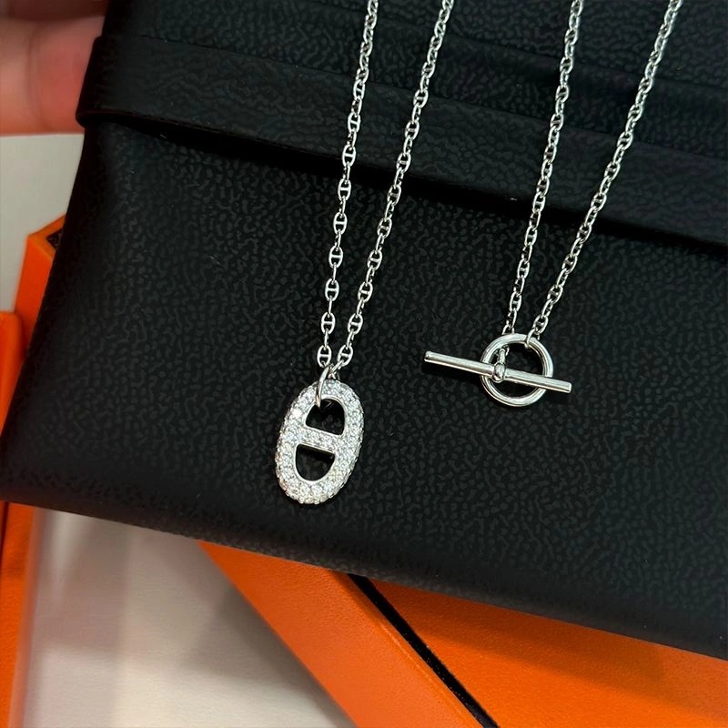 Hermes Chaine D'Ancre Farandole Pendant Necklace - Image 3