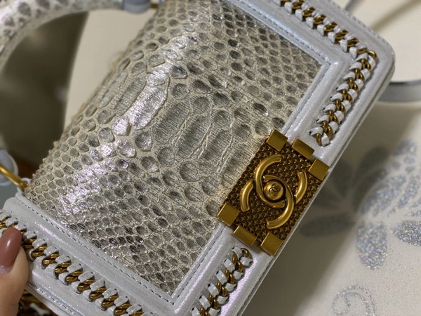 Trendy CHANEL BOY BAG 20CM 171 - Image 5