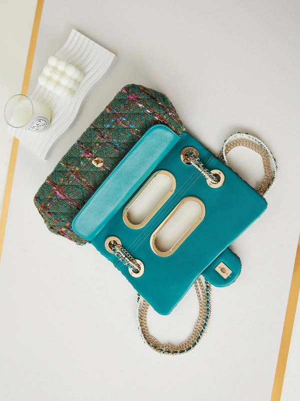 SportInspired CHANEL LARGE FLAP BAG WITH TOP HANDLE 952 - Image 8