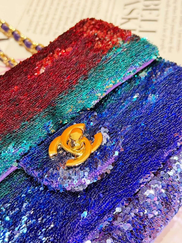 GoodFit CHANEL FLAP BAG 20CM 334 - Image 8