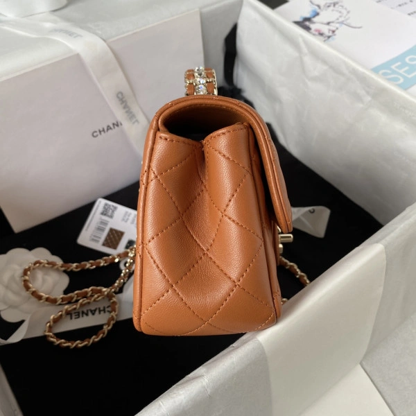 SportInspired CHANEL FLAP BAG WITH TOP HANDLE-21CM 934 - Image 6