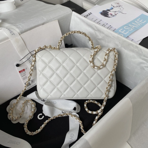 GoodFit CHANEL FLAP BAG WITH TOP HANDLE-18CM 915 - Image 3
