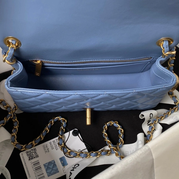 CHANEL FLAP BAG 20CM ModernLook 298 - Image 8