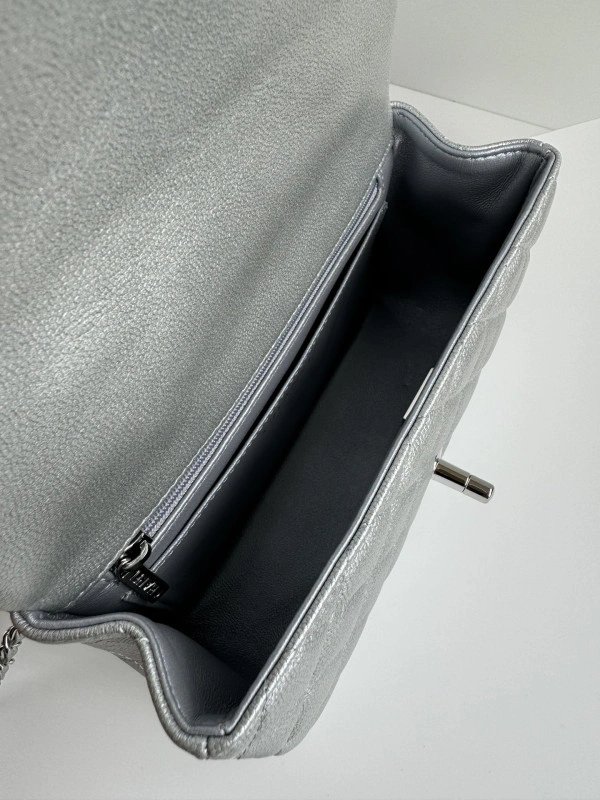 CHANEL FLAP BAG WITH TOP HANDLE-20*12*6cm Affordable 922 - Image 8