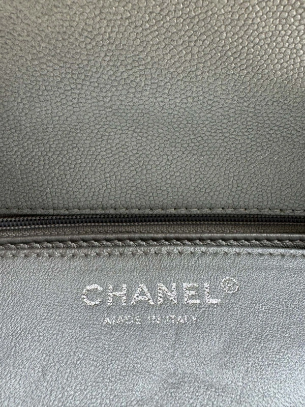 CHANEL FLAP BAG WITH TOP HANDLE-20*12*6cm Affordable 922 - Image 9