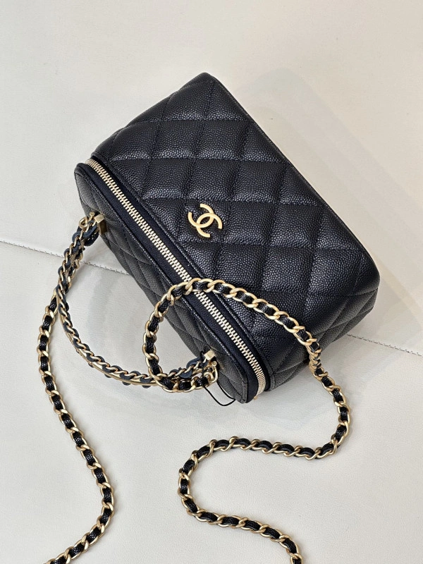 CHANEL SMALL VANITY WITH CHANELASSIC CHAIN-16x9.5x8cm TopPick 1217 - Image 4